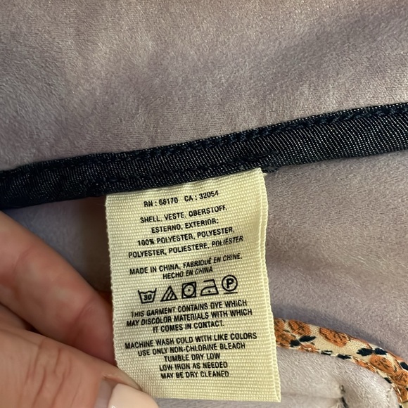 Anthropologie Piped Sherpa Jacket | Women’s Size XS - Picture 10 of 10